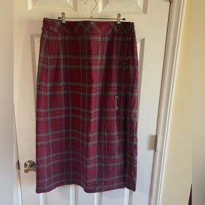 Eddie Bauer Boot Skirt Size 14